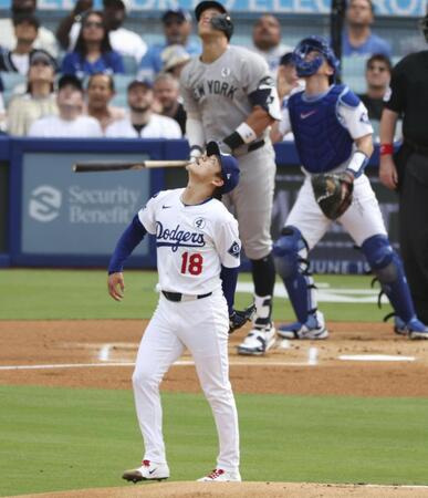 　１回、ジャッジを一邪飛に打ち取った山本（共同）