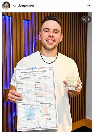 　ラッシングの恋人ケイトリンさんのインスタグラム＠ｋａｉｔｌｙｎｐｏｗｅｒｒより