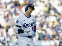 　６回、三ゴロに倒れた大谷（共同）