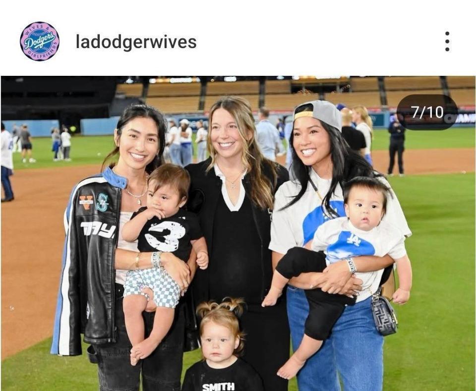 　ドジャーワイブスのインスタグラム（＠ｌａｄｏｄｇｅｒｗｉｖｅｓ）から