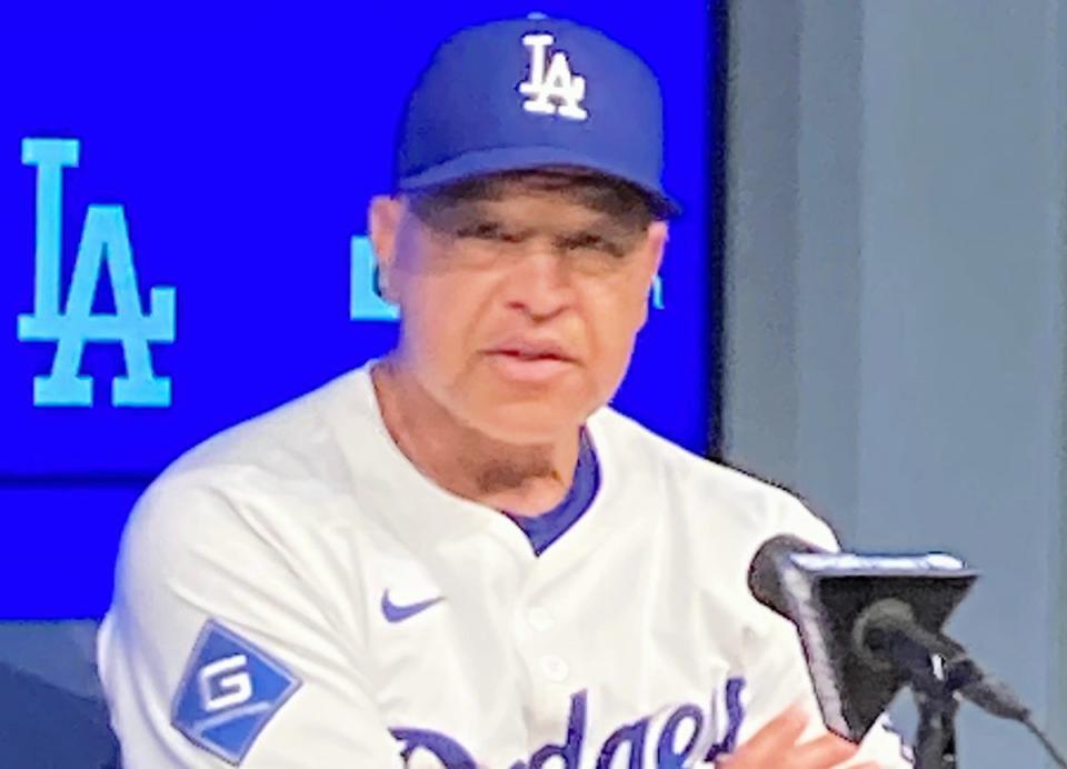 　ドジャースのロバーツ監督