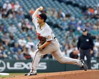 　先発した菅野（ゲッティ＝共同）