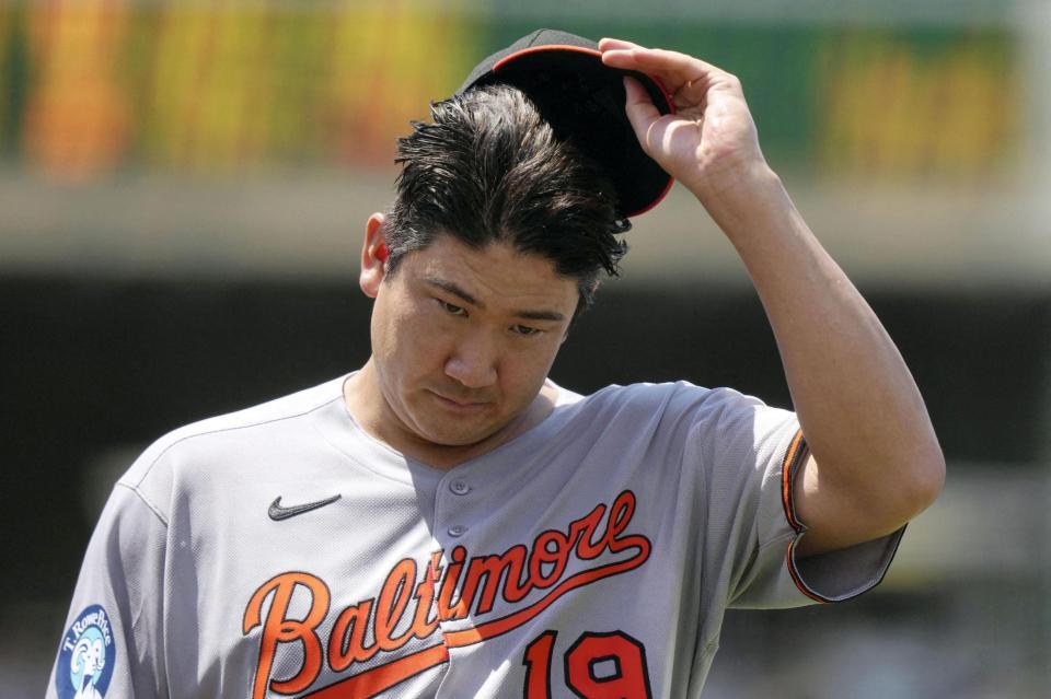 菅野智之 五回途中4失点で4敗目 “中3・5日”の登板「正直