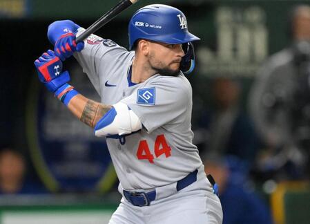 　ドジャースのアンディ・パヘズ