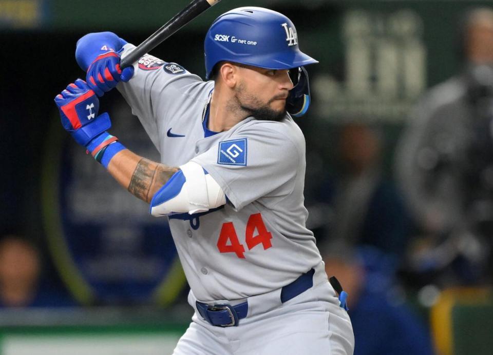 　ドジャースのアンディ・パヘズ