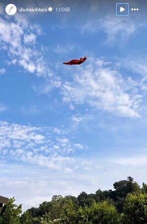 　大谷翔平のインスタグラム（ｓｈｏｈｅｉｏｈｔａｎｉ）より