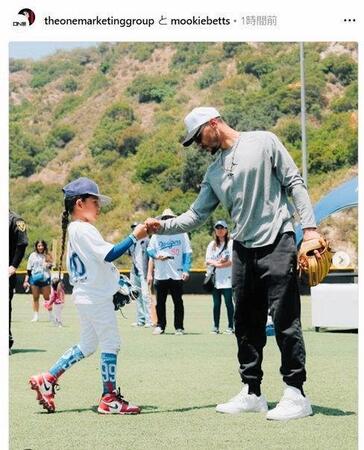 　ムーキー・ベッツのインスタグラム（ｍｏｏｋｉｅｂｅｔｔｓ）より 