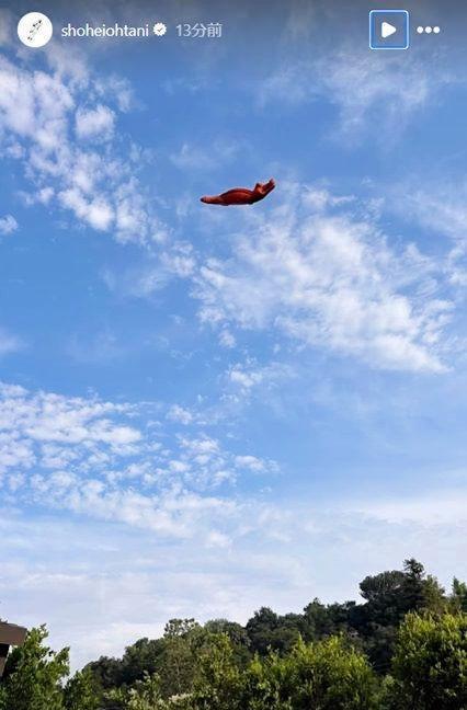 　大谷翔平のインスタグラム（ｓｈｏｈｅｉｏｈｔａｎｉ）より