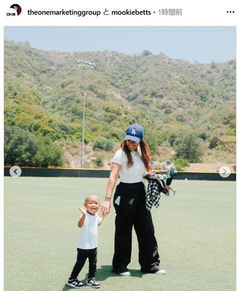 　ムーキー・ベッツのインスタグラム（ｍｏｏｋｉｅｂｅｔｔｓ）より