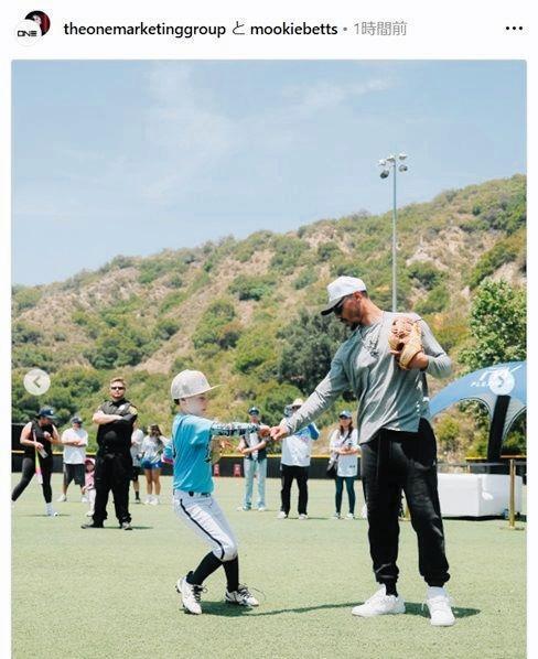 　ムーキー・ベッツのインスタグラム（ｍｏｏｋｉｅｂｅｔｔｓ）より