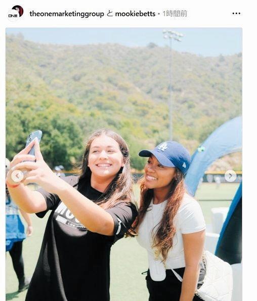 　ムーキー・ベッツのインスタグラム（ｍｏｏｋｉｅｂｅｔｔｓ）より