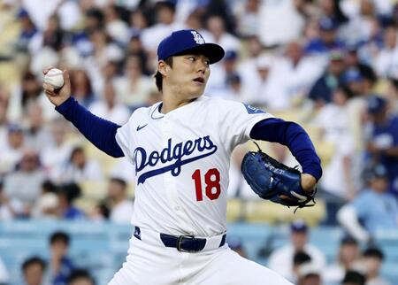 　ジャイアンツ戦に先発した山本（共同）