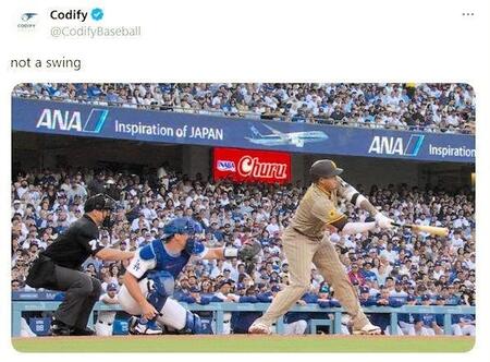 　米データサイト「Ｃｏｄｉｆｙ」の公式Ｘ（＠ＣｏｄｉｆｙＢａｓｅｂａｌｌ）より