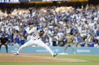 　２季ぶりに投打「二刀流」が復活した米大リーグ、ドジャースの大谷翔平（共同）