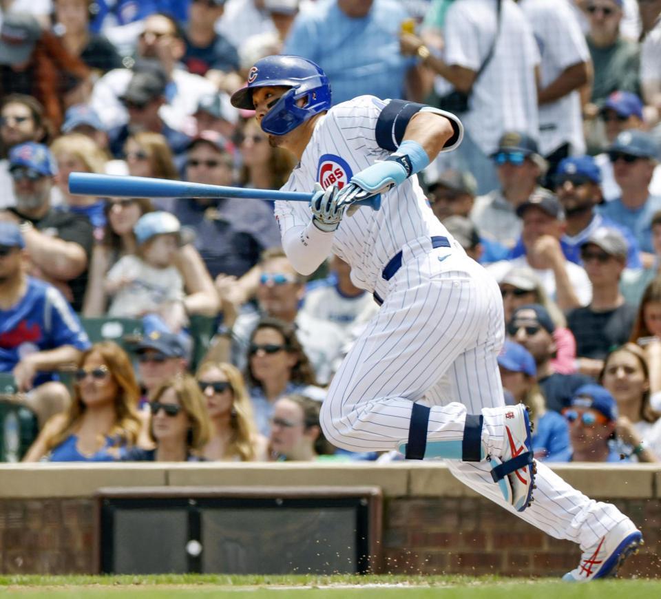 　１回、二ゴロで打点を記録し鈴木（共同）