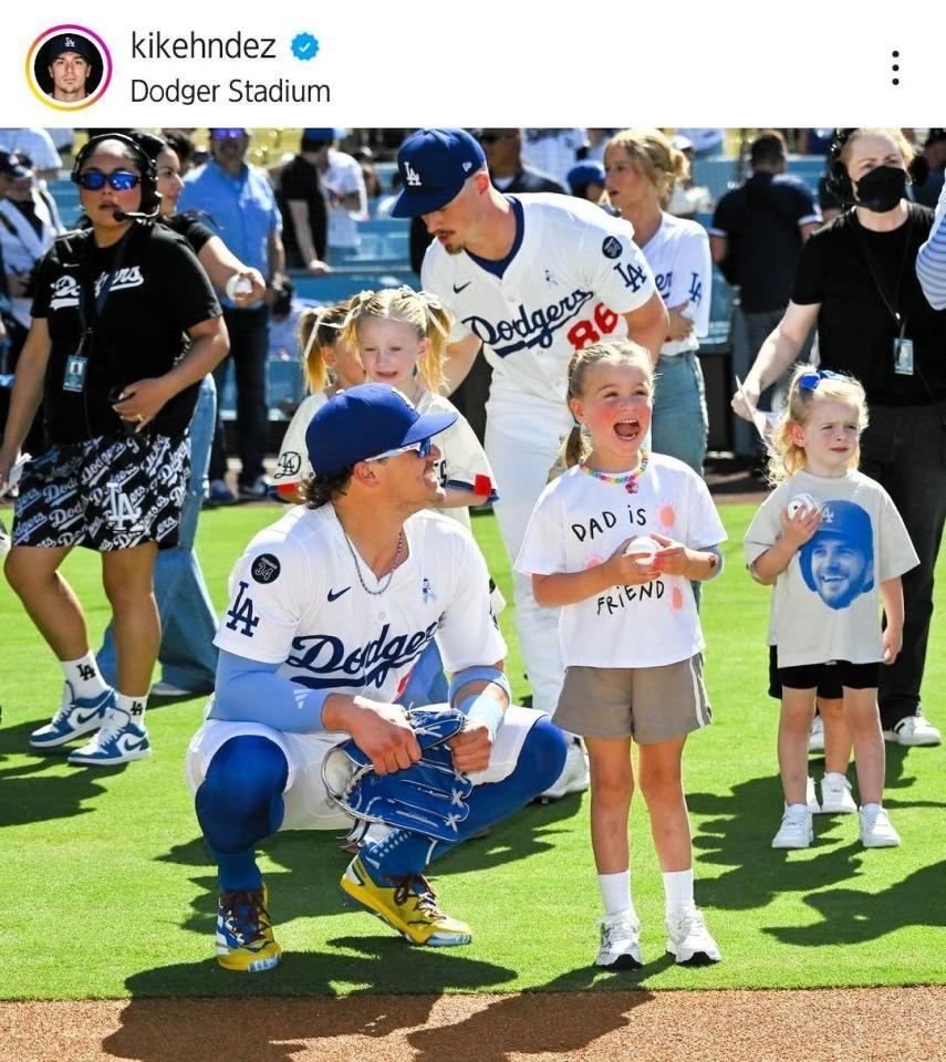 　キケ・ヘルナンデスのインスタグラム（ｋｉｋｅｈｅｎｄｅｚ）より