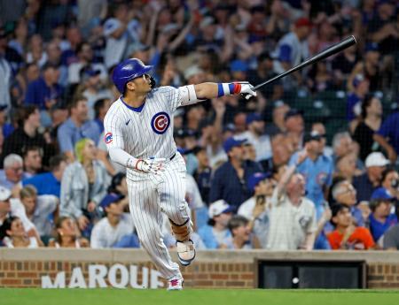 鈴木、４戦ぶり１８号３ラン　大谷は「１番・指名打者」