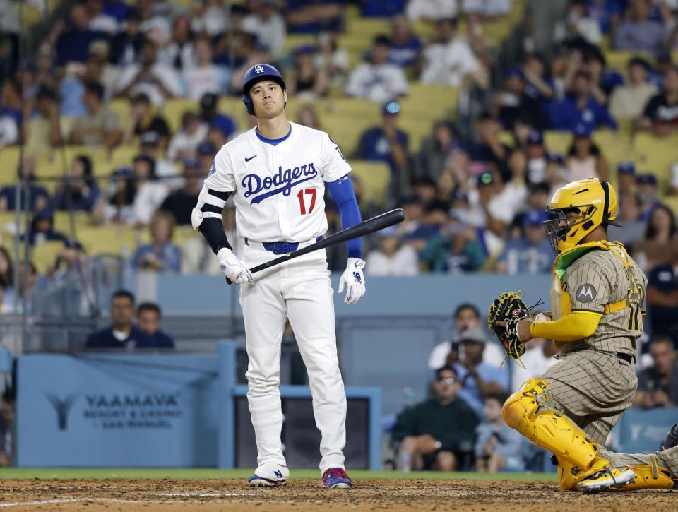大谷翔平 今季ワーストの1試合4三振 2022年以来3年ぶりの