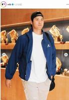 　球場入りする大谷。ＭＬＢ公式インスタグラム（ｍｌｂ）より