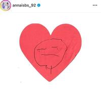 　長男が描いた絵。石橋杏奈のインスタグラム＠ａｎｎａｉｓｂｓ＿９２より