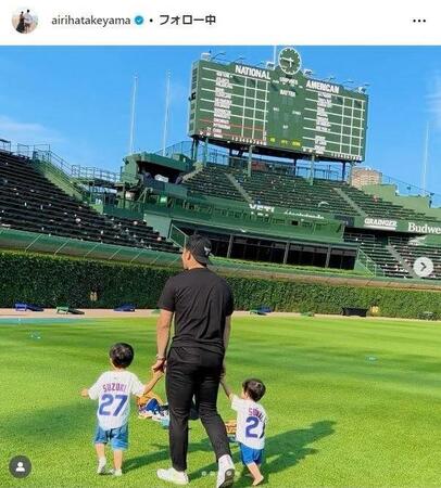 　畠山愛理インスタグラム＠ａｉｒｉｈａｔａｋｅｙａｍａから