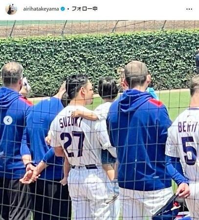 　畠山愛理インスタグラム＠ａｉｒｉｈａｔａｋｅｙａｍａから