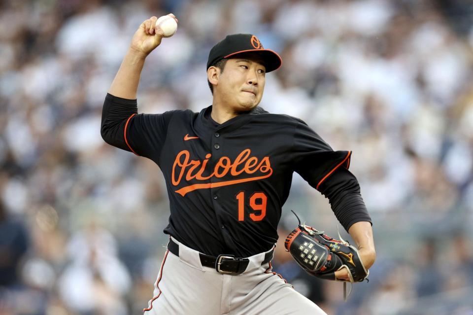 　先発した菅野（ゲッティ＝共同）