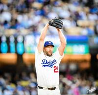 　ＭＬＢ通算２１５勝目を挙げたカーショー（ロサンゼルス・ドジャース提供）