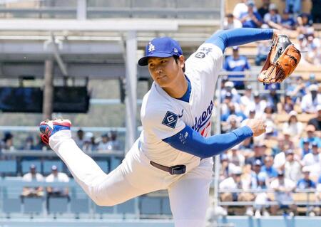 大谷翔平 二刀流2戦目大爆発 1回0封2K&26号5打点 ロバーツ監督「前回よりかなり良くなっていた」
