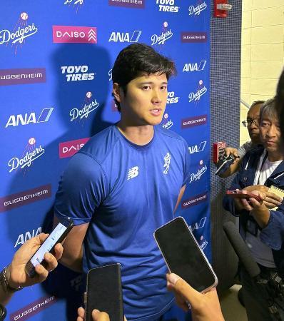 大谷、ナ・リーグ最多維持　球宴ファン投票中間結果