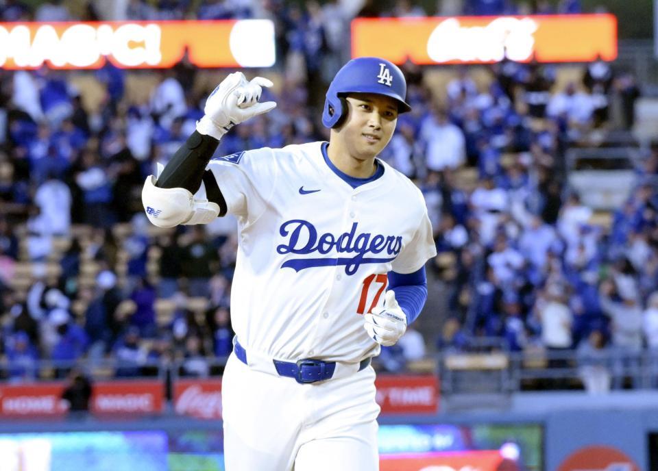 　ドジャース・大谷翔平（提供・共同通信社）