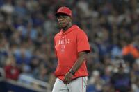 　エンゼルス・ワシントン監督（提供・共同通信社）