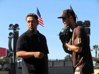 　ドジャースタジアムを訪れ、ダルビッシュらと交流した中島宏之氏＝１７日