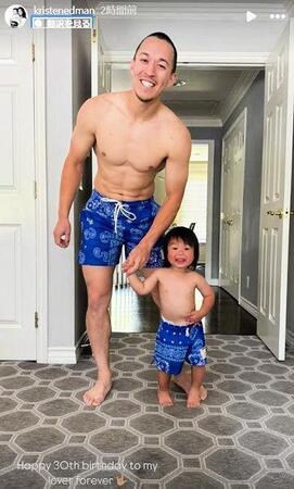 　クリステンさんのインスタグラム（ｋｒｉｓｔｅｎｅｄｍａｎ）より