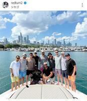 　カブス・ターナーのインスタグラム（ｒｅｄｔｕｒｎ２）より