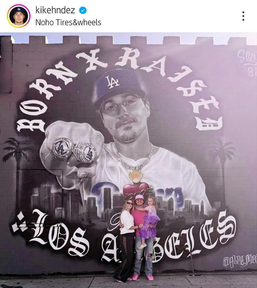 　キケ・ヘルナンデスのインスタグラム（ｋｉｋｅｈｎｄｅｚ）より 