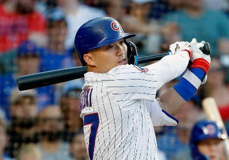 カブス鈴木、一回に右前打　ドジャース大谷は１番ＤＨ