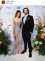 　　チャリティーイベントに出席したシーズ夫妻。パドレスの公式インスタグラム（ｐａｄｒｅｓ）より