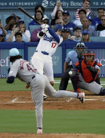 大谷の１５５キロ弾丸ライナー直撃のア軍投手「足がしびれた」　患部は異常なし「運が良かった」