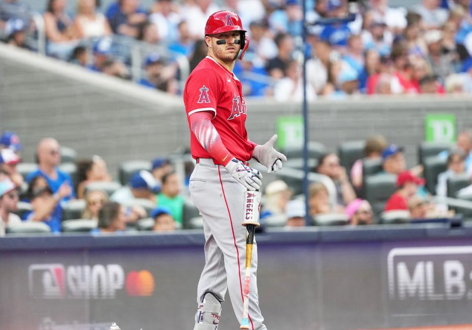 　エンゼルスのマイク・トラウト（写真提供・Imagn/ロイター/アフロ）