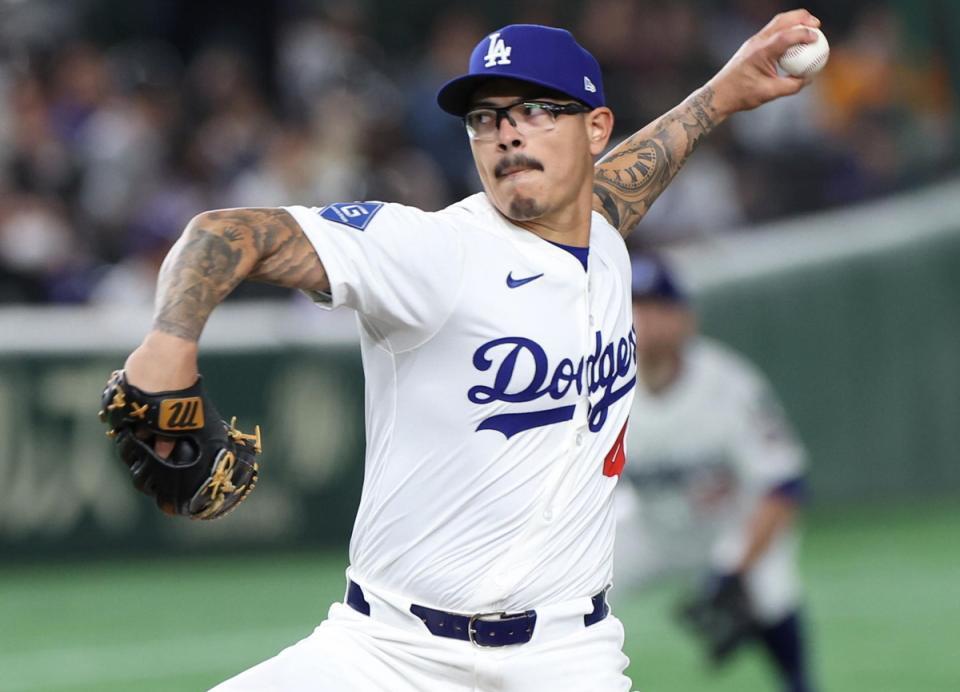 　ドジャースのアンソニー・バンダ