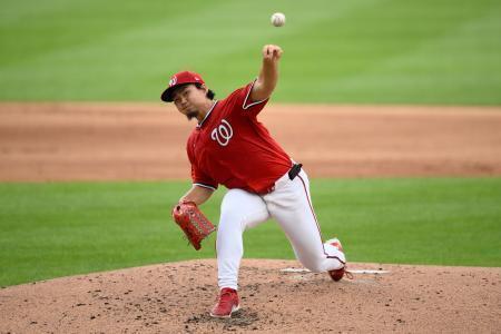 小笠原、初登板は４失点　大谷は１番でアストロズ戦