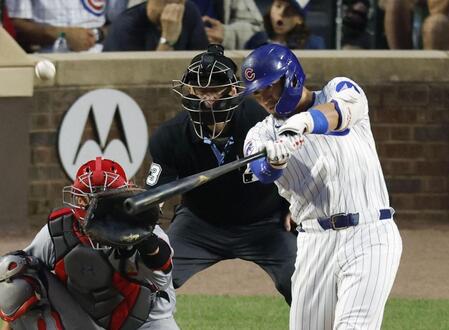 カブス・鈴木　ＭＬＢトップ７７打点　日本選手右打者の最多打点更新　球宴選外も「特に思うことはない」