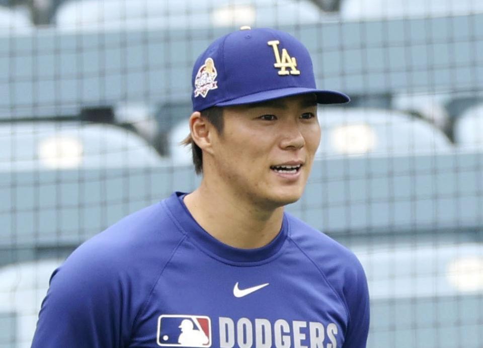 　ドジャース・山本由伸（提供・共同通信社）