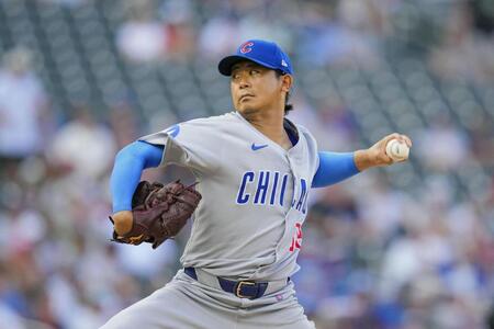 　ツインズ戦に先発したカブス・今永。６回５安打２失点で３敗目を喫した（イマジンイメージズ・ロイター＝共同）