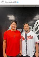 　中島宏之氏のインスタグラム（ｈｉｒｏ＿ｎａｋａｊｉｍａ０７３１）より