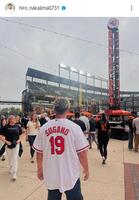 　中島宏之氏のインスタグラム（ｈｉｒｏ＿ｎａｋａｊｉｍａ０７３１）より