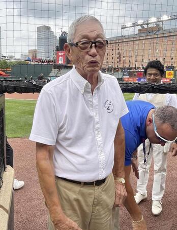 原辰徳氏「元気で堂々とプレー」　権藤氏も菅野登板を観戦、メッツ・千賀と談笑も