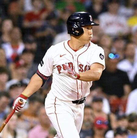 Ｒソックス・吉田正尚が出場２戦連続安打　初回の第１打席で左越え二塁打