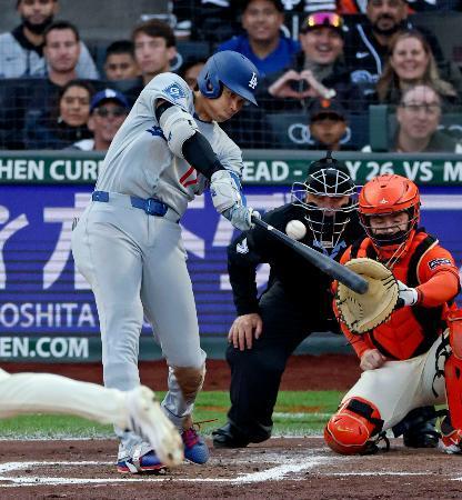 大谷、三回に３２号２ラン　復帰の千賀は４回無失点